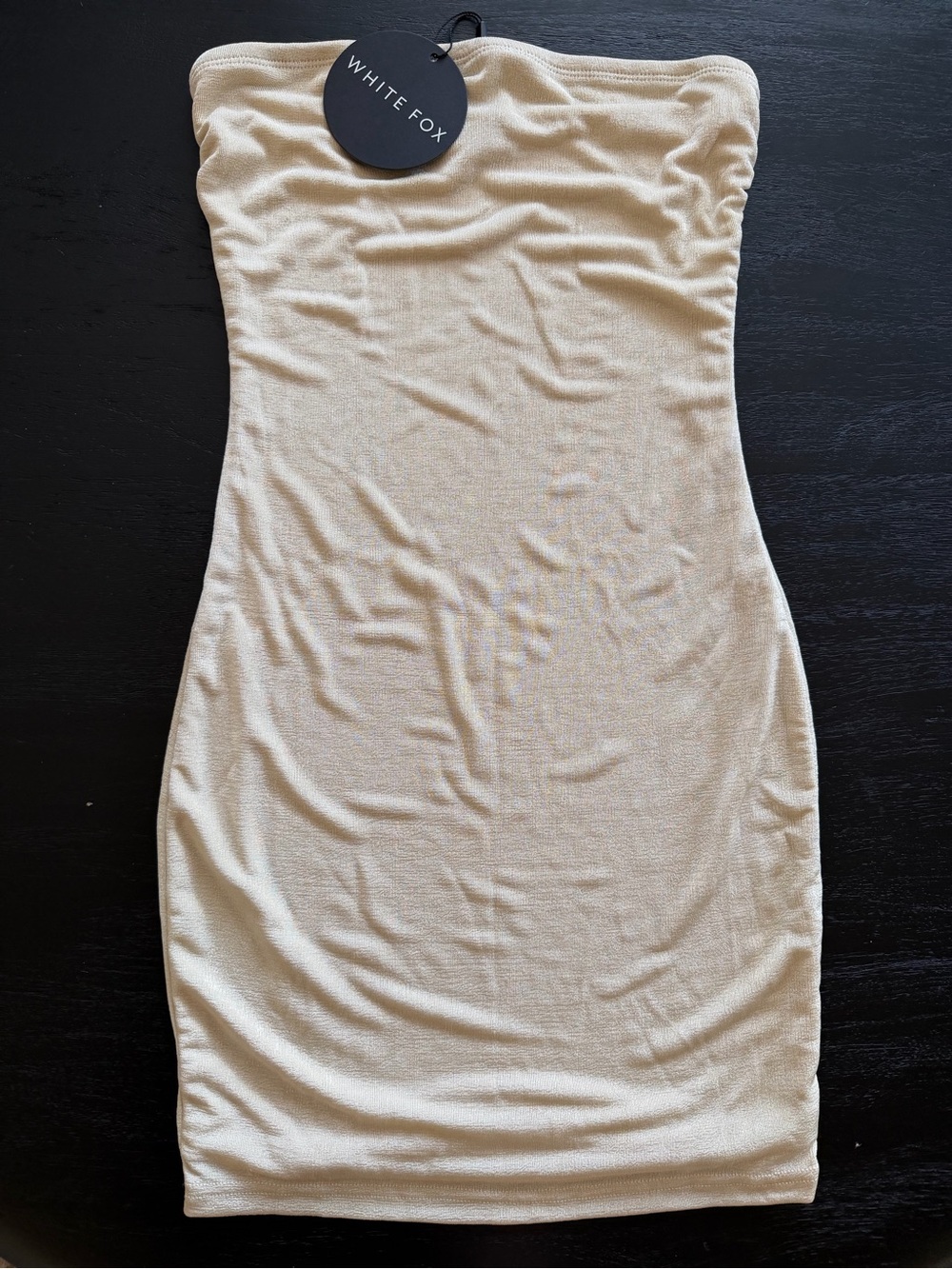 Strapless Mini Bodycon Dress